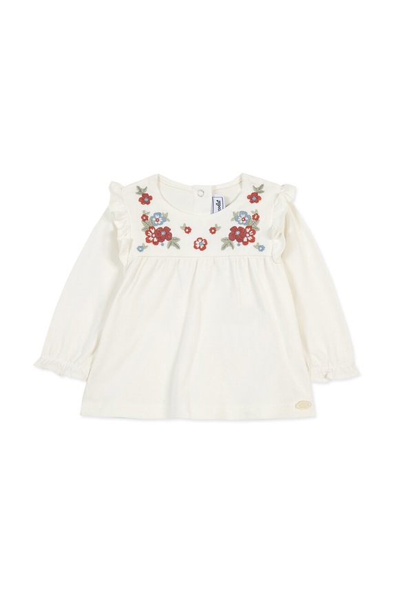 Tartine et Chocolat maglietta a maniche lunghe per bambini TZ10091.67.74 beige AW24
