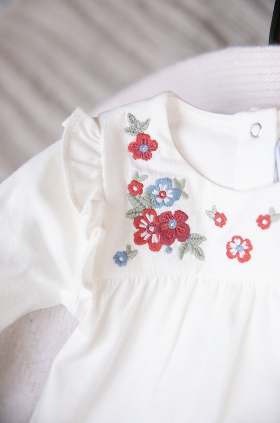 Tartine et Chocolat maglietta a maniche lunghe per bambini TZ10091.67.74 beige