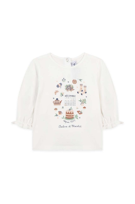 Tartine et Chocolat longsleeve niemowlęcy TZ10021.67.74 biały AW24