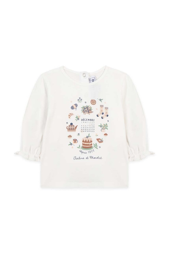 Tartine et Chocolat longsleeve niemowlęcy TZ10021.67.74 biały AW24