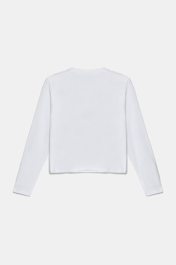 Guess gyerek pamut hosszú ujjú felső J4BI10.I3Z14.9BYH fehér AW24