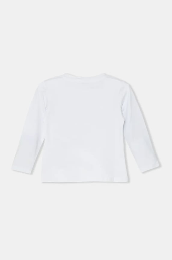 Детска блуза с дълги ръкави Pinko Up F4PIBGTH200 бял AW24