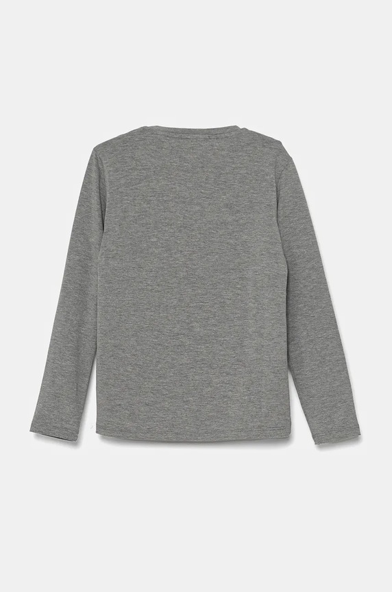 Pinko Up maglietta a maniche lunghe per bambini F4PIJGTH066 grigio AW24