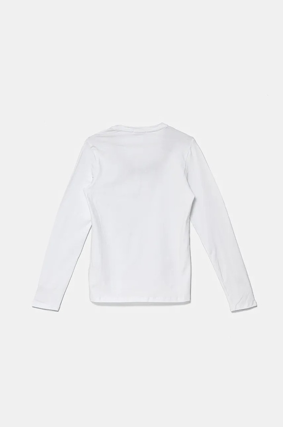 Детска блуза с дълги ръкави Pinko Up F4PIJGTH151 бял AW24