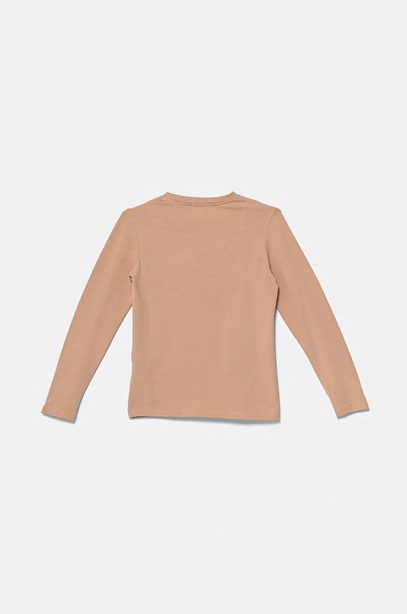 Pinko Up gyerek pamut hosszú ujjú felső F4PIJGTH151 narancssárga AW24