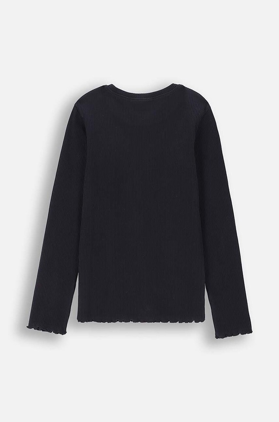 Coccodrillo longsleeve dziecięcy ZC4143112VGA granatowy AW24