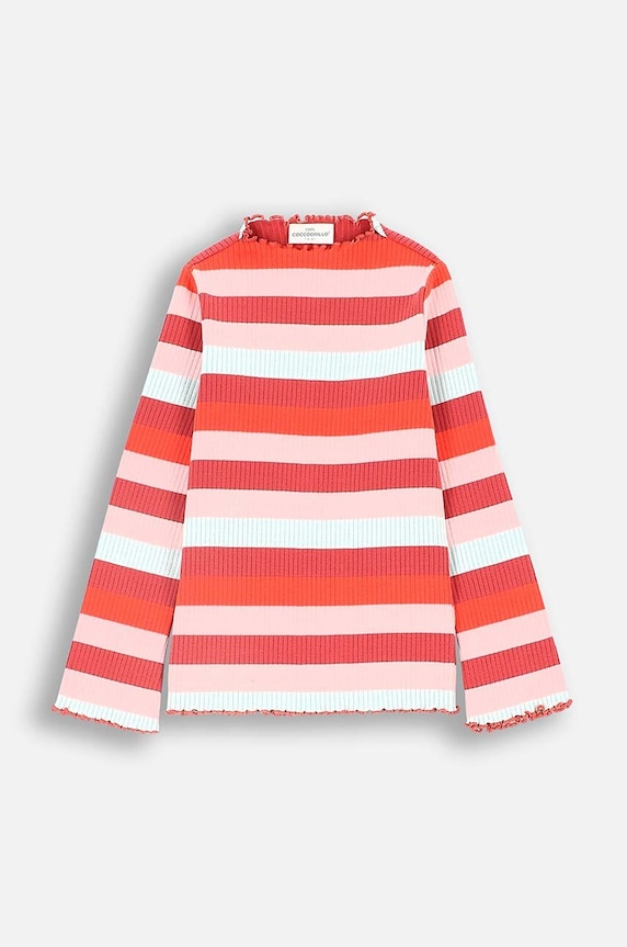 Coccodrillo longsleeve dziecięcy wzorzyste multicolor ZC4143901RGK