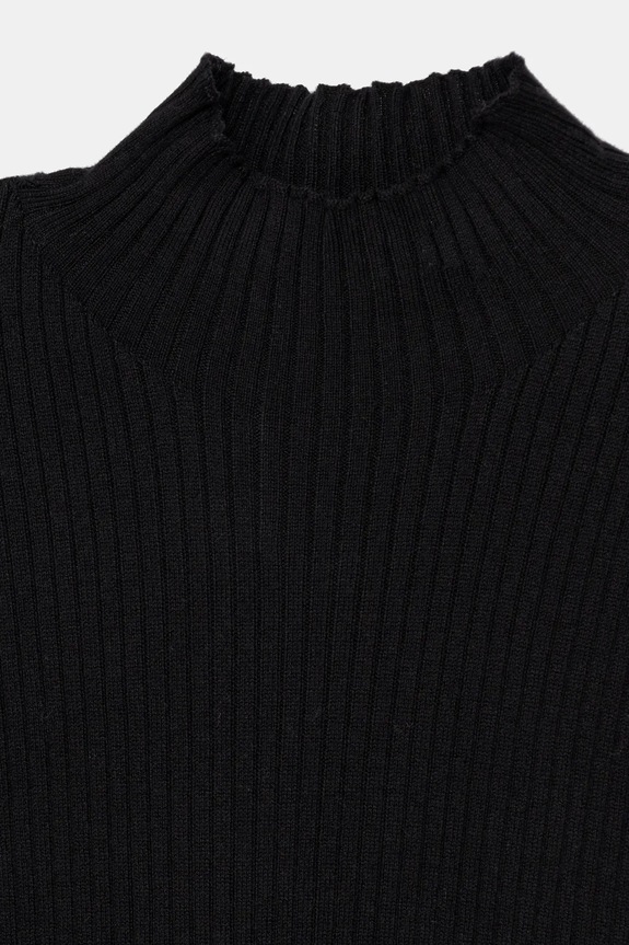 Fete United Colors of Benetton pulover copii 1194C200M.G.Seasonal negru