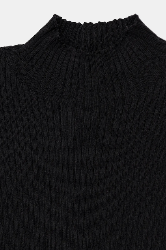 Fete United Colors of Benetton pulover copii 1194C200M.G.Seasonal negru