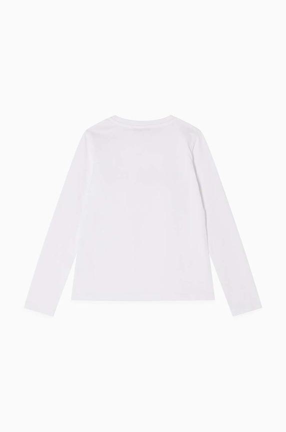 Παιδικό μακρυμάνικο Patrizia Pepe J061 7M0753 λευκό AW24