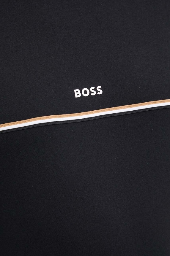 Μακρυμάνικο lounge BOSS 50515378 μαύρο