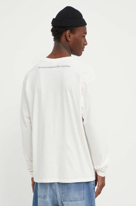 Odzież Won Hundred longsleeve bawełniany 3146.12063 beżowy