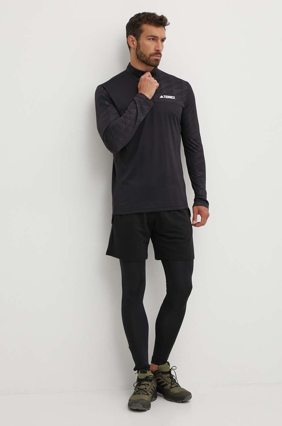 Tričko adidas TERREX OUTDOOR HT9501 černá AW24
