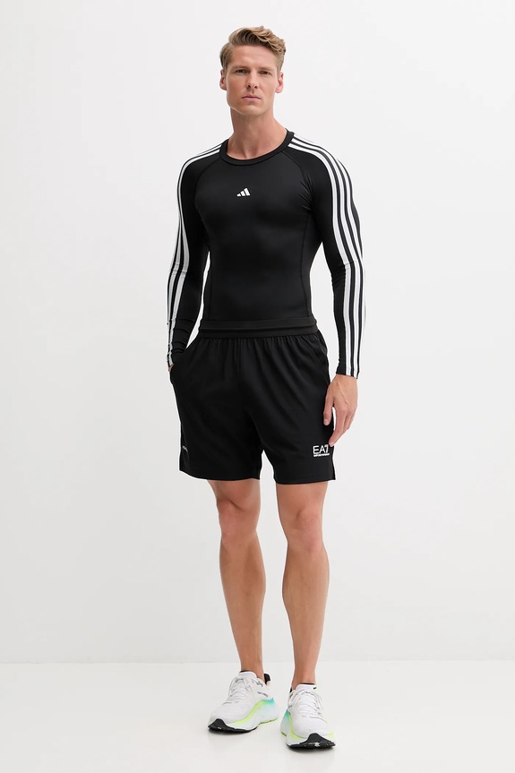 adidas Performance longsleeve treningowy Techfit IN5586 czarny AW25