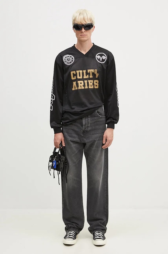 Aries camicia a maniche lunghe Cult Leader Airtex Longsleeve Tee AR4002002