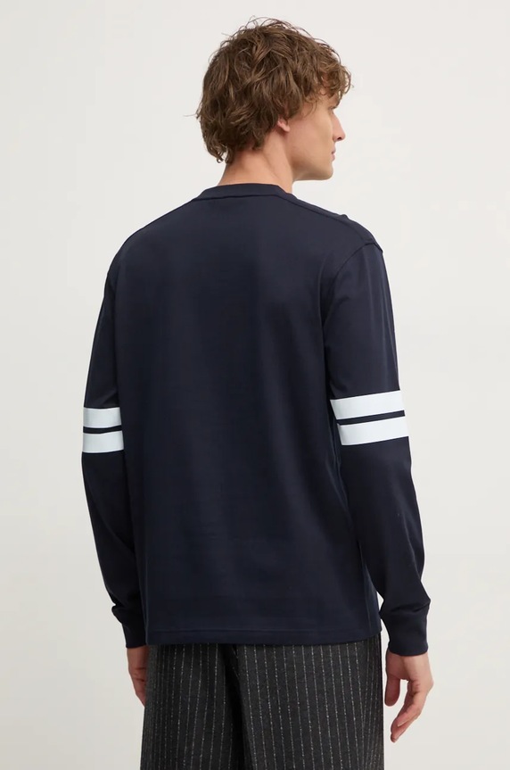 Abbigliamento Lacoste top a maniche lunghe in cotone TH7609 nero