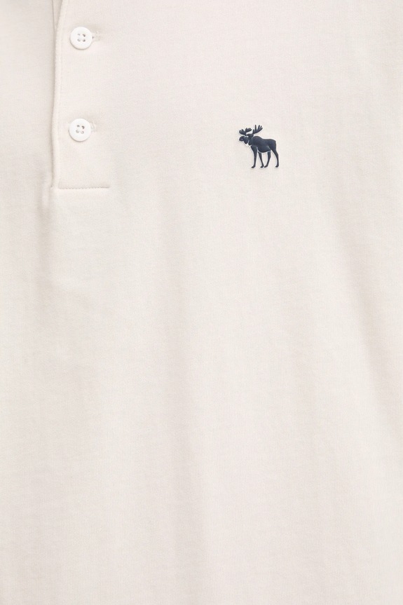 Abercrombie & Fitch longsleeve din bumbac KI124.4534.100 bej