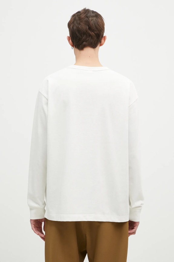 Îmbrăcăminte Nanga longsleeve Eco Hybrid Box Logo Longsleeve NW2431.1E150.A alb