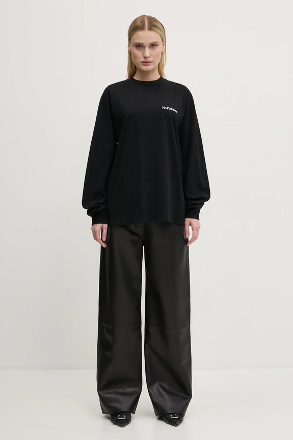 No Problemo cotton longsleeve top Mini Problemo Longleeve Tee NP60029.02