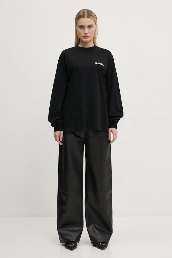 No Problemo cotton longsleeve top Mini Problemo Longleeve Tee NP60029.02