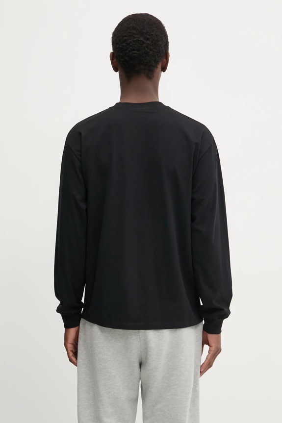 No Problemo cotton longsleeve top Mini Problemo Longleeve Tee NP60029.02 black