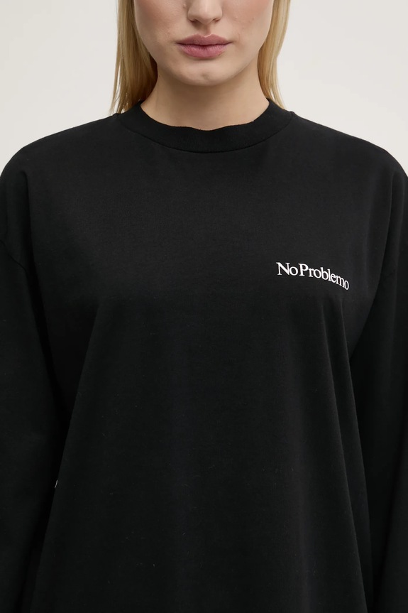 No Problemo cotton longsleeve top Mini Problemo Longleeve Tee NP60029.02