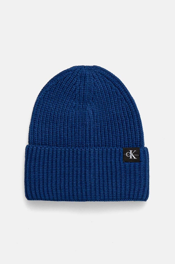 Calvin Klein Jeans czapka dziecięca IU0IU00440.9BYH niebieski AW24
