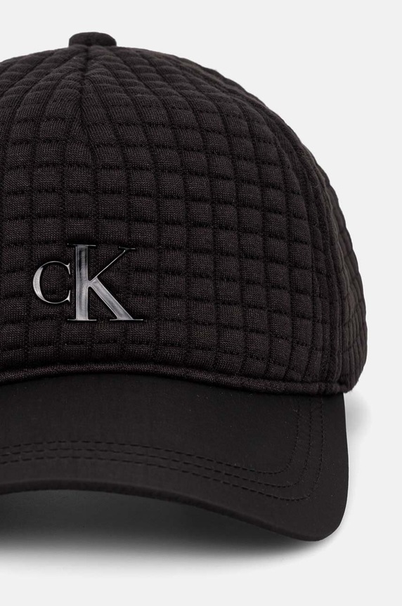 Calvin Klein Jeans czapka z daszkiem dziecięca IU0IU00652.9BYH czarny AW24