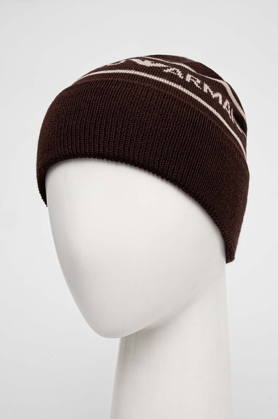 Dječaci Dječja vunena kapa Emporio Armani 404707.4F490 smeđa