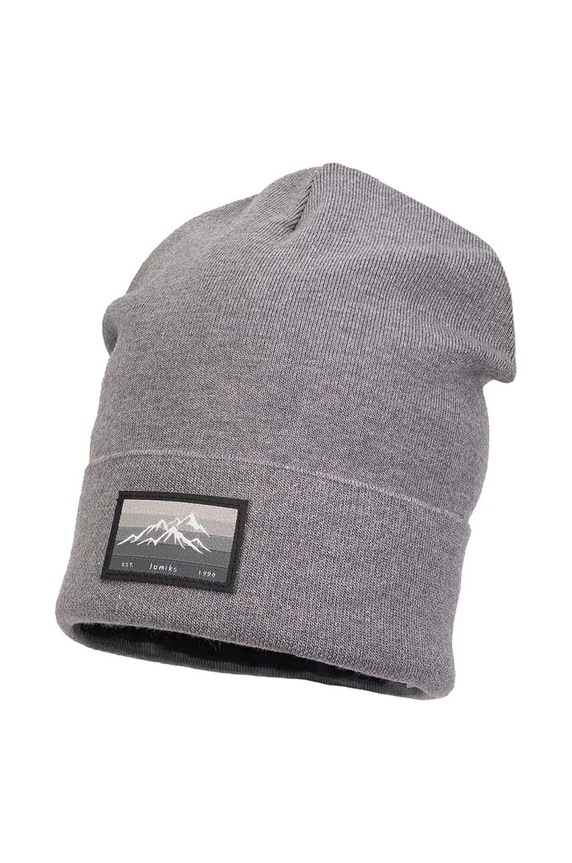 Dječja kapa Jamiks ELMAN ELMAN.NAK.gl.JZH025 siva AW24