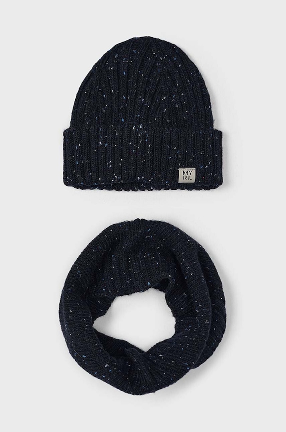 Mayoral set bambino/a cappello e scaldacollo 10824.5G.Czapkakom.9BYH verde AW24
