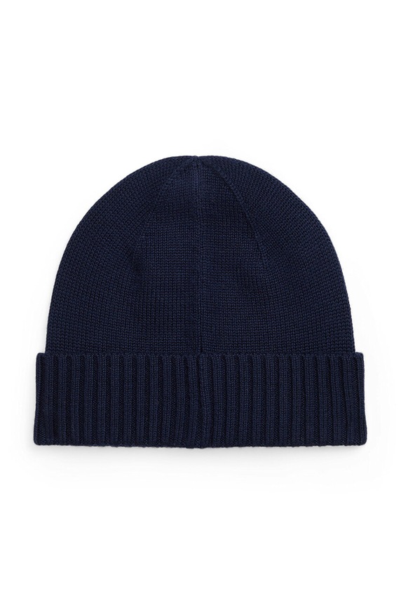 Dječja vunena kapa Polo Ralph Lauren 323953204001 mornarsko plava AW24