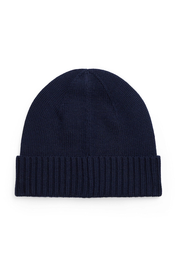 Dječja vunena kapa Polo Ralph Lauren 323953204001 mornarsko plava AW24