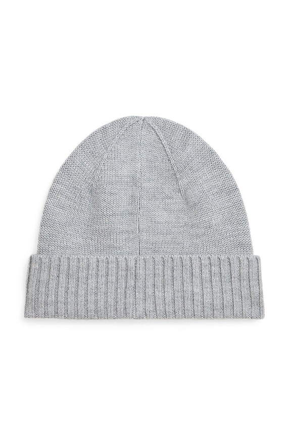 Παιδικό μάλλινο Σκουφάκι Polo Ralph Lauren 323953204002 γκρί AW24