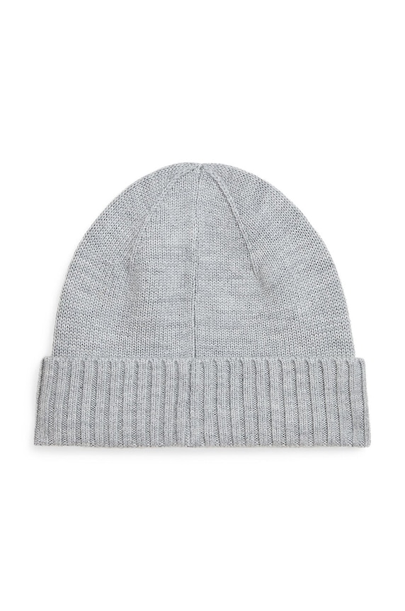 Παιδικό μάλλινο Σκουφάκι Polo Ralph Lauren 323953204002 γκρί AW24