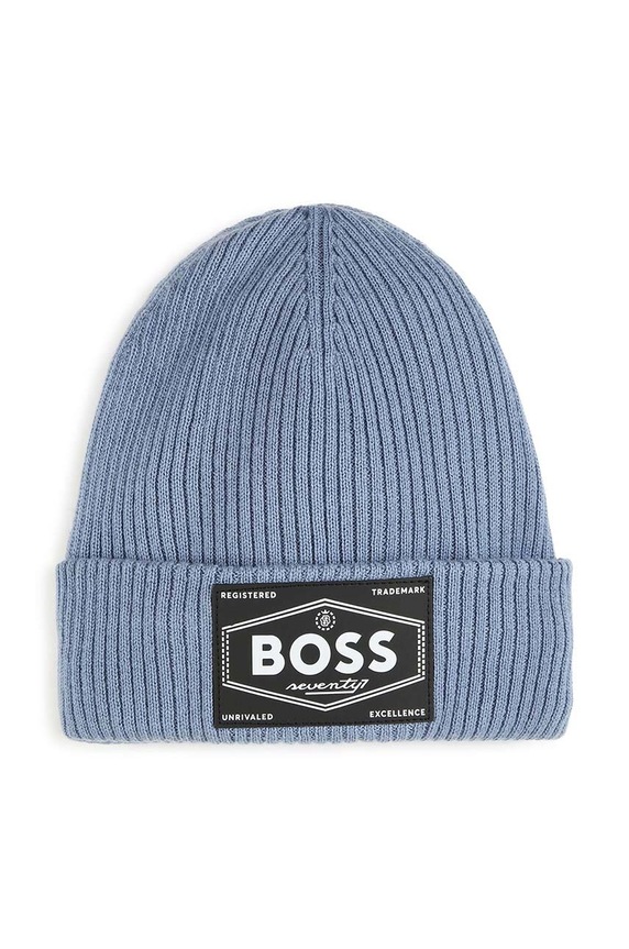 BOSS caciula copii imprimeu albastru J51567.54.56