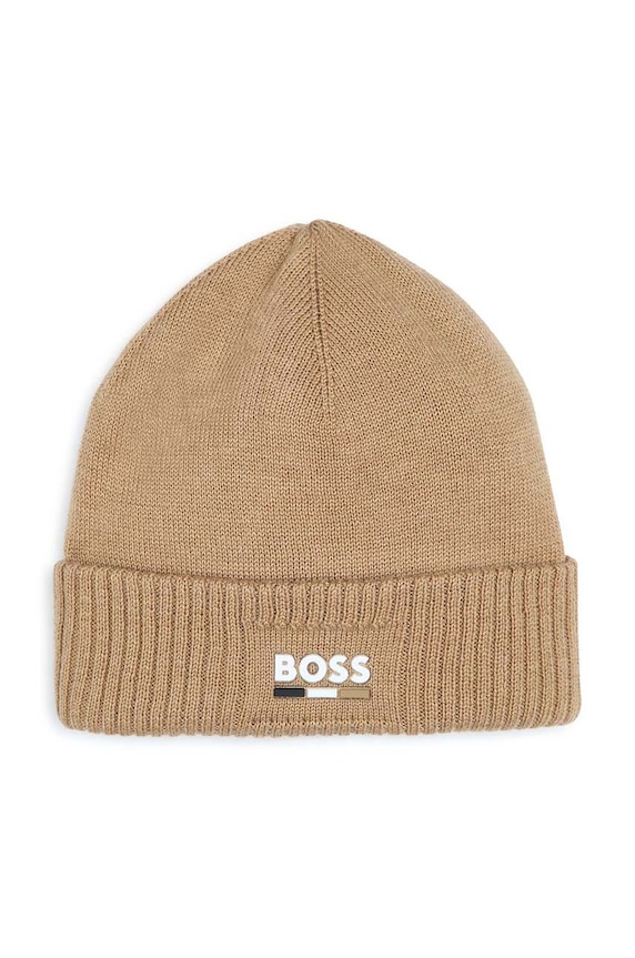 BOSS beretto con aggiunta di lana bambino/a misto lana beige J51600.42.50