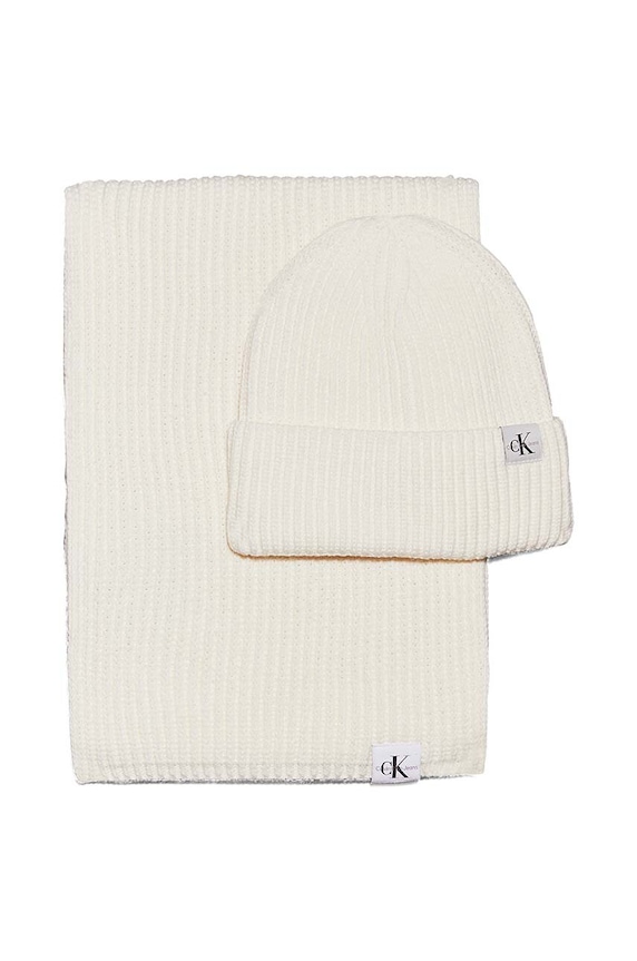 Calvin Klein Jeans gyerek sapka és sál IU0IU00638.9BYH bézs AW24