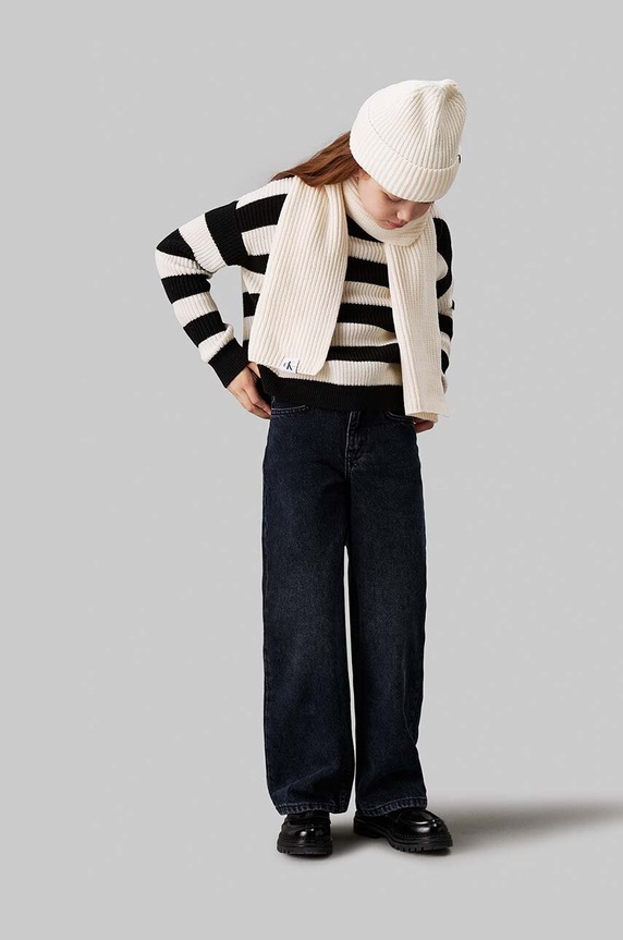 Calvin Klein Jeans gyerek sapka és sál IU0IU00638.9BYH
