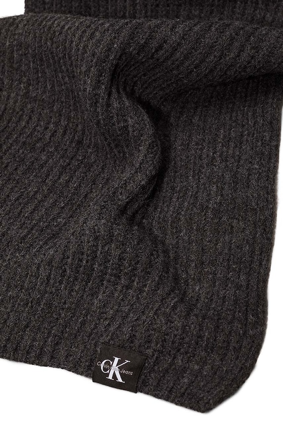 Παιδικό σκουφάκι και κασκόλ Calvin Klein Jeans IU0IU00638.9BYH μαύρο