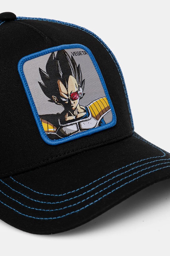 CHLAPEC Dětská baseballová čepice Capslab Dragon Ball Capslab Trucker CL.DBZ.3.VEGB modrá