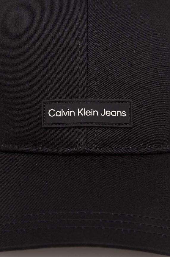 Kšiltovka Calvin Klein Jeans K60K612323 černá AW24