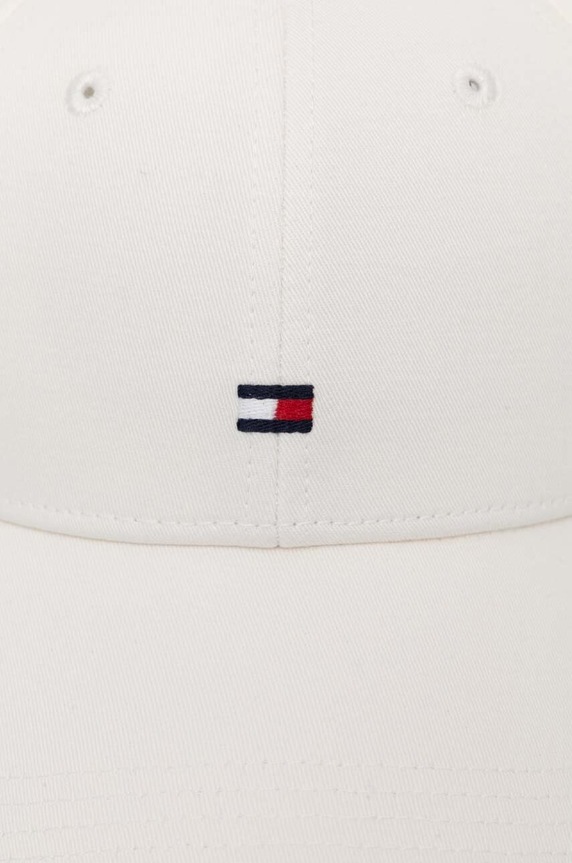 Doplňky Bavlněná baseballová čepice Tommy Hilfiger AW0AW16360 bílá