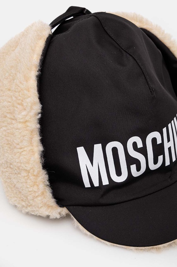 Moschino czapka M5806.60105 czarny AW24