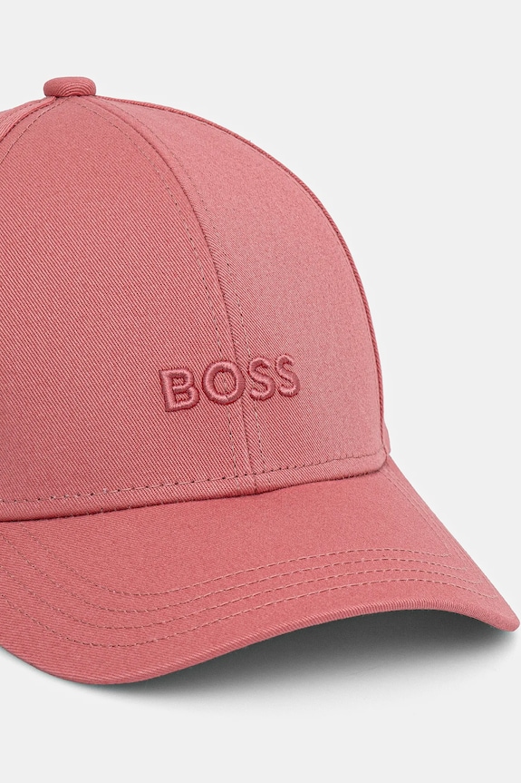 BOSS kapa sa šiltom za žene pamučna Ari 50519889 roza AA00