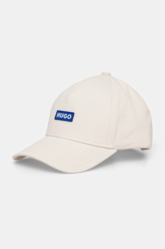 Bavlnená šiltovka Hugo Blue Alyce bavlna biela 50522023