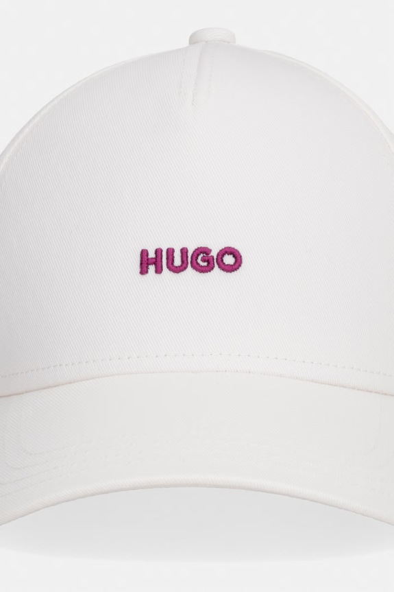 HUGO кепка для женщин хлопковая Cara 50519255 белый SS26