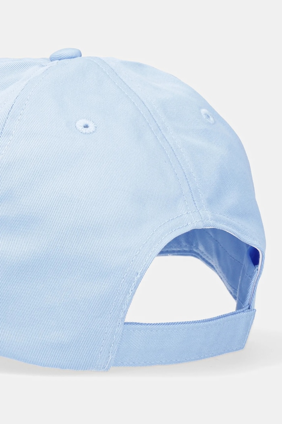 Akcesoria Tommy Jeans czapka z daszkiem bawełniana AW0AW16868 niebieski