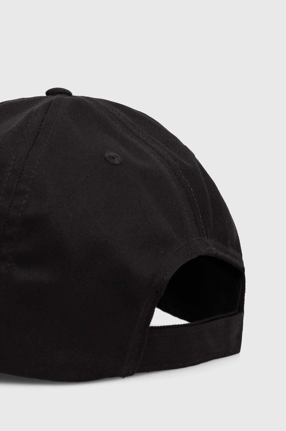 Tommy Jeans czapka z daszkiem bawełniana AW0AW16868 czarny SS26