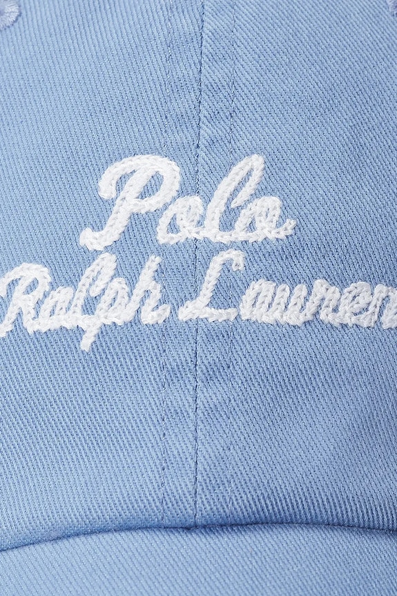 Βαμβακερό καπέλο του μπέιζμπολ Polo Ralph Lauren μπλε 211954882